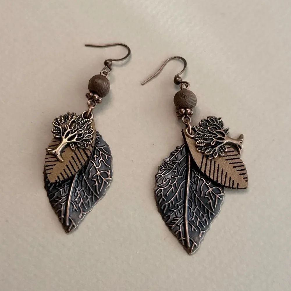 Boho Tree Earrings #2200